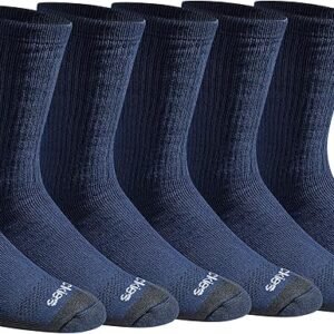 Dickies Men's Dri-tech Moisture Control Max Full Cushion Crew Socks