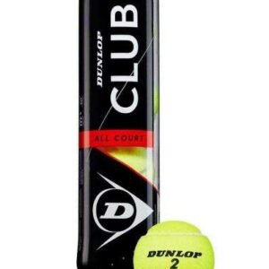 Dunlop Club All Court Tennis Balls - 3pes Set - Fitness Mart
